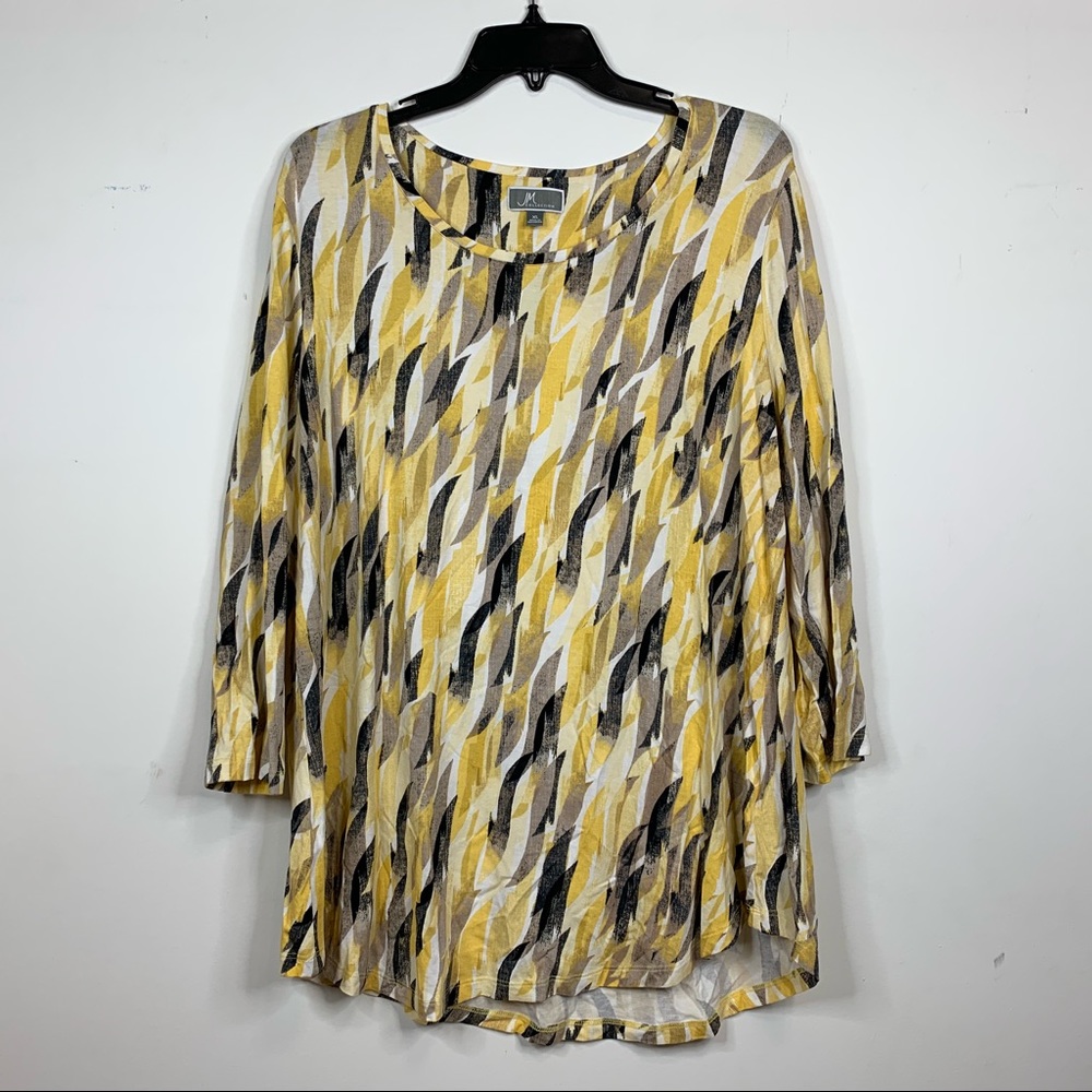 JM Collection • patterned top - Picture 3 of 8